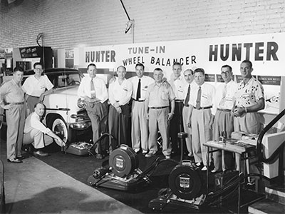 1950 Hunter Sales Team