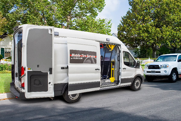 hunter mobile service vehicle